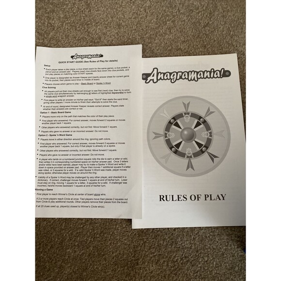 New - Karmel Games Anagramania Game - Junior Edition - Ages 8+ | 2-6 players - Picture 5 of 9